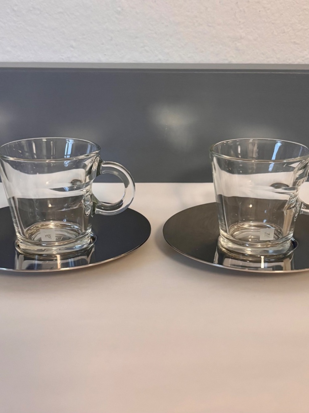 Nespresso View Collection Espresso Cups & Saucers Set of 2